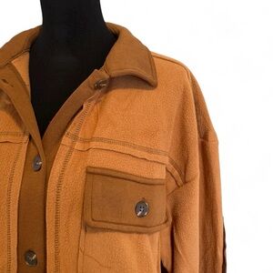 Mandy Soft Brushed Fleece Shacket